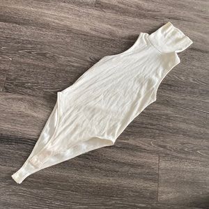 Cream Turtleneck Bodysuit